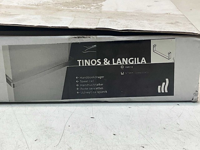 Tinos & langila handdoekdrager - afbeelding 2 van  3
