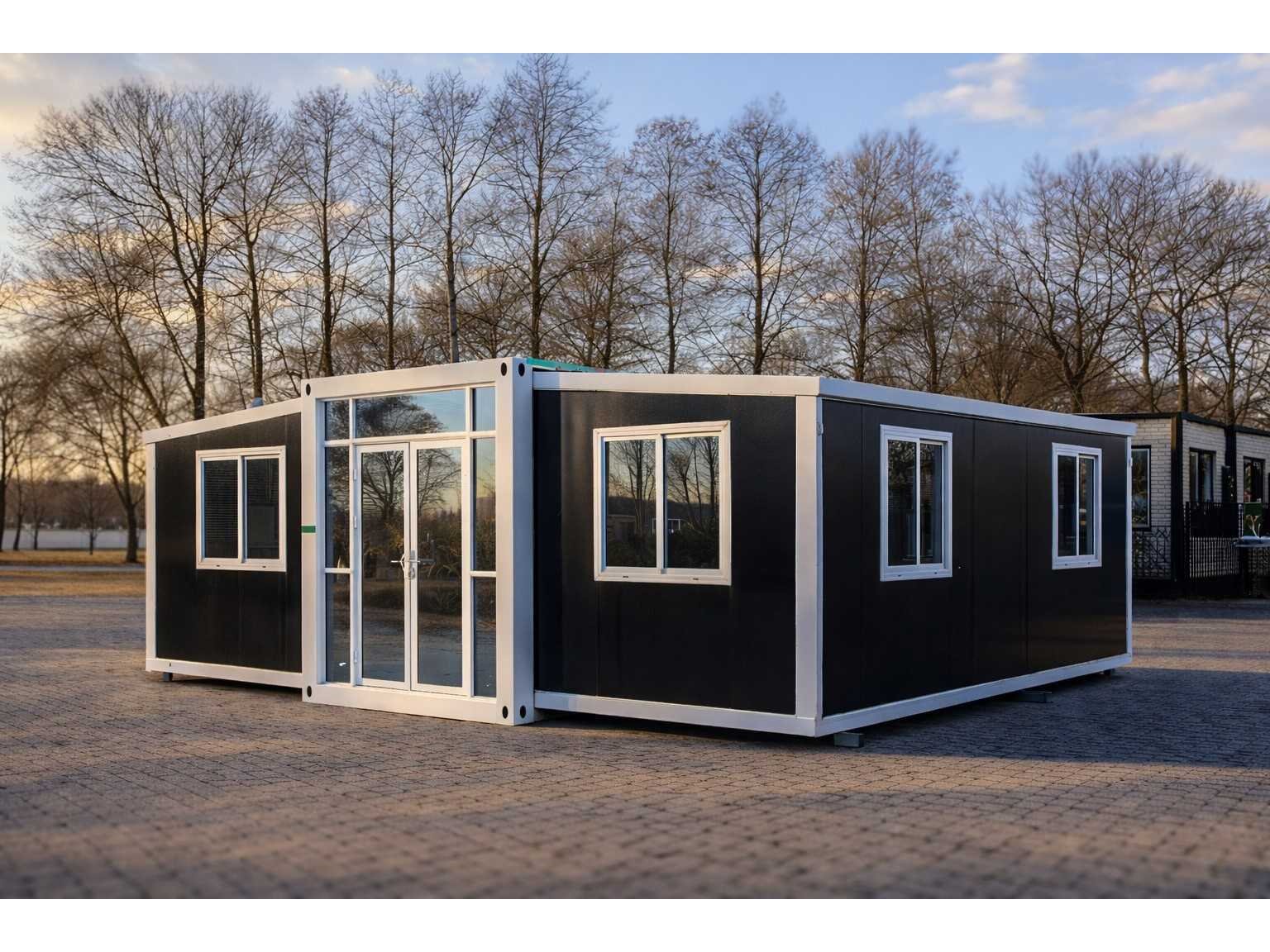Tinyhouses, containers, opslagtenten en machines