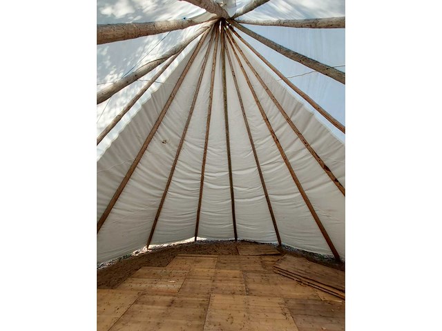 Tipi tent 7.5 m doorsnede - afbeelding 6 van  10