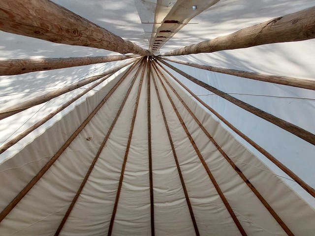 Tipi tent 7.5 m doorsnede - afbeelding 7 van  10