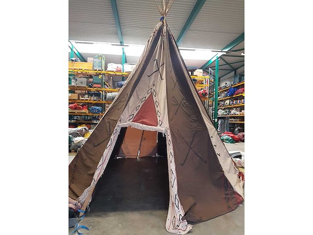 Tipi tent groot - afbeelding 6 van  10