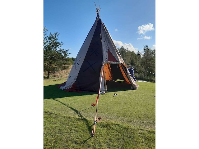 Tipi tent groot - afbeelding 10 van  10