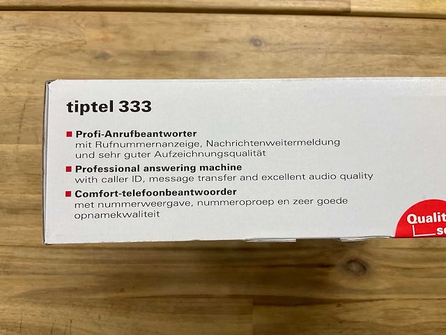 Tiptel 333 telefoonbeantwoorder - afbeelding 3 van  3
