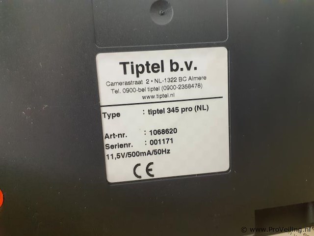 Tiptel 345pro calloptie manager 345 pro - afbeelding 3 van  5