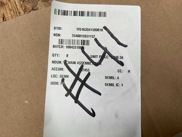 Tire chain assembly (8x) - afbeelding 3 van  4