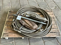 Tirfor staalkabel lier (2x)