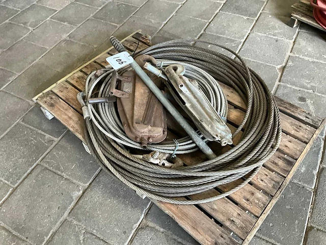 Tirfor staalkabel lier (2x) - afbeelding 2 van  3