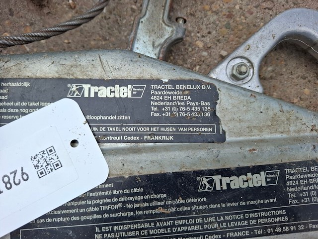 Tirfor, tractel - afbeelding 3 van  4