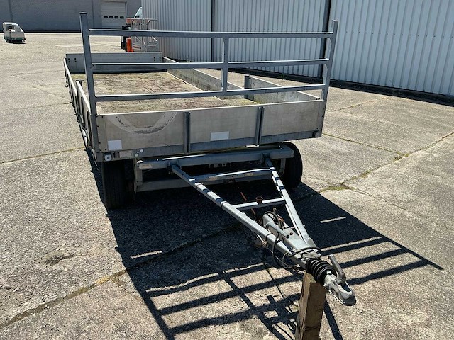Titan jelsum - 1995 - zw 35 - schamel aanhanger - machine transporter - afbeelding 3 van  28