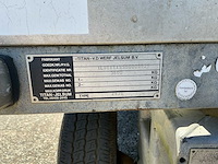 Titan jelsum - 1995 - zw 35 - schamel aanhanger - machine transporter - afbeelding 6 van  28