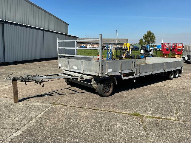 Titan jelsum - 1995 - zw 35 - schamel aanhanger - machine transporter - afbeelding 11 van  28