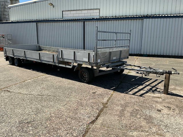 Titan jelsum - 1995 - zw 35 - schamel aanhanger - machine transporter - afbeelding 1 van  28