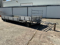Titan jelsum - 1995 - zw 35 - schamel aanhanger - machine transporter