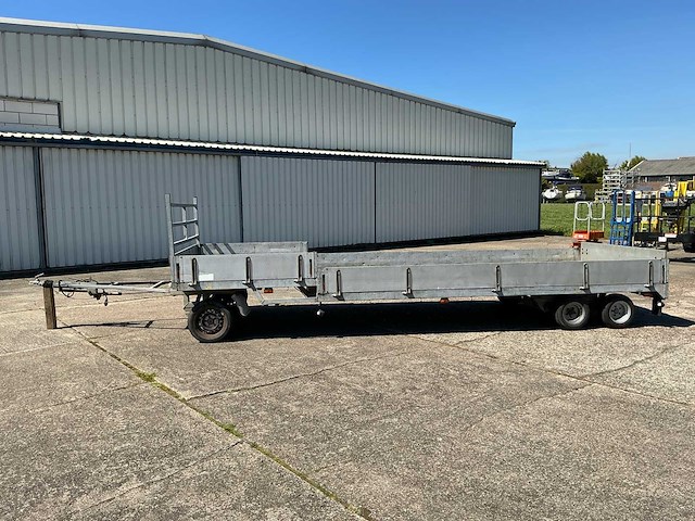Titan jelsum - 1995 - zw 35 - schamel aanhanger - machine transporter - afbeelding 13 van  28