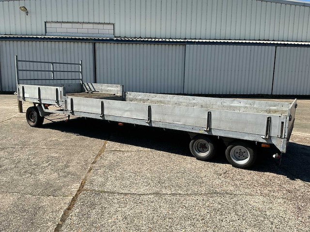 Titan jelsum - 1995 - zw 35 - schamel aanhanger - machine transporter - afbeelding 14 van  28