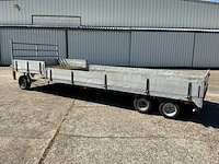 Titan jelsum - 1995 - zw 35 - schamel aanhanger - machine transporter - afbeelding 14 van  28