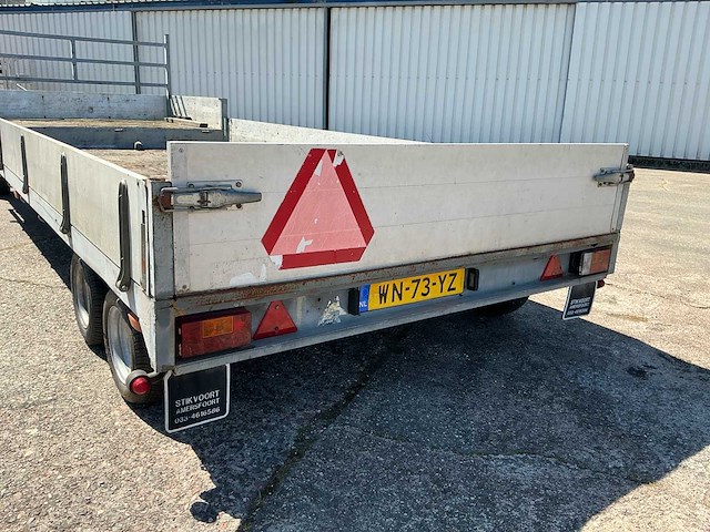 Titan jelsum - 1995 - zw 35 - schamel aanhanger - machine transporter - afbeelding 15 van  28
