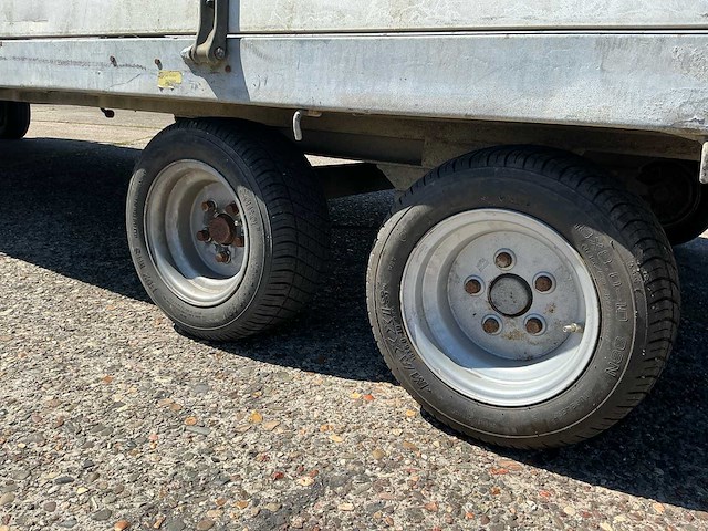 Titan jelsum - 1995 - zw 35 - schamel aanhanger - machine transporter - afbeelding 16 van  28