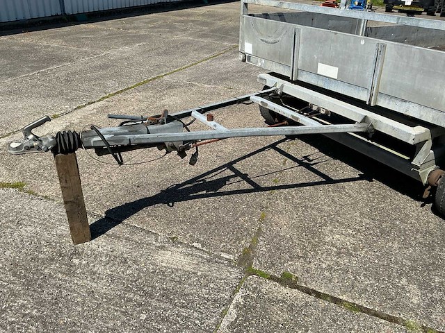 Titan jelsum - 1995 - zw 35 - schamel aanhanger - machine transporter - afbeelding 21 van  28