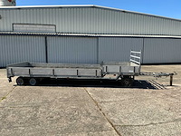 Titan jelsum - 1995 - zw 35 - schamel aanhanger - machine transporter - afbeelding 12 van  28