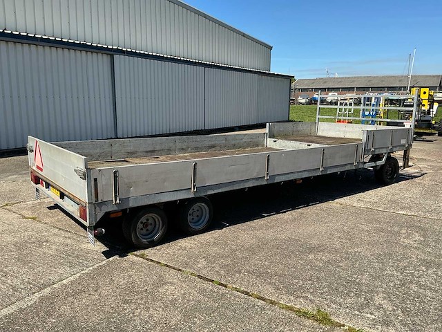 Titan jelsum - 1995 - zw 35 - schamel aanhanger - machine transporter - afbeelding 22 van  28