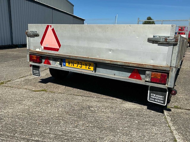 Titan jelsum - 1995 - zw 35 - schamel aanhanger - machine transporter - afbeelding 23 van  28