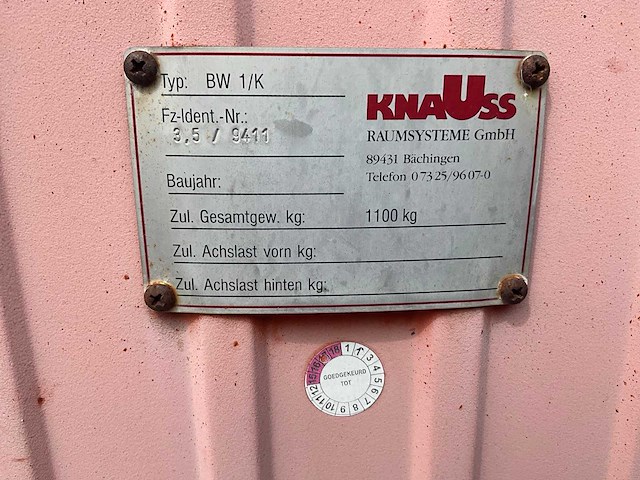 Titan / knaus bw 1/k - schaftwagen - afbeelding 16 van  17
