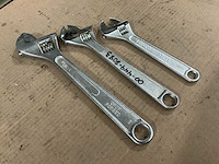 Titan verschillende moersleutels (3x) - afbeelding 2 van  2