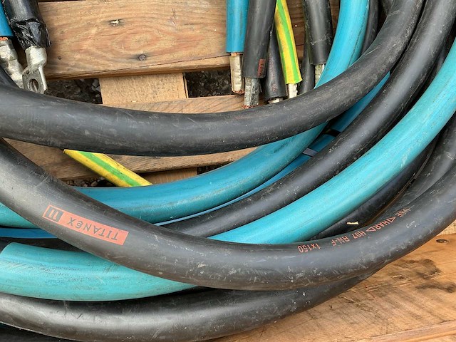 Titanex 150mm powerlock set 400 a-pin power flow kabel - afbeelding 3 van  3