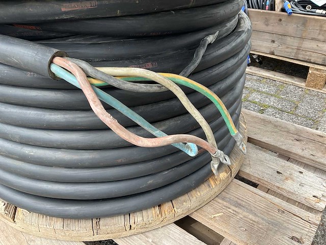 Titanex krachtstroom kabel op haspel, 125a - afbeelding 2 van  3