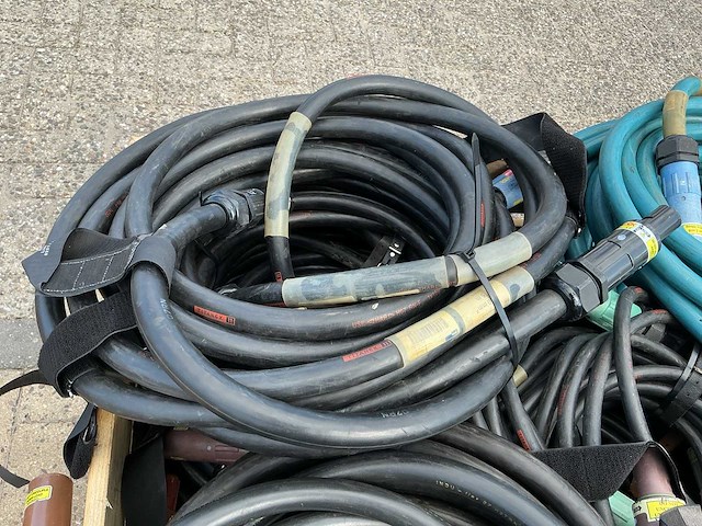 Titanex/indu electric 400a powerlock set 150mm power flow kabel (3x) - afbeelding 5 van  5