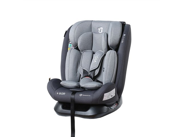 Titaniumbaby autostoel vigo i-size 40-150 cm grijs - afbeelding 1 van  2