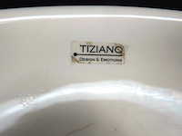 Tiziano design & emotions aardewerk schaal - afbeelding 4 van  5