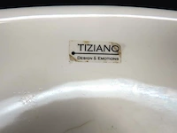 Tiziano design & emotions aardewerk schaal - afbeelding 4 van  5