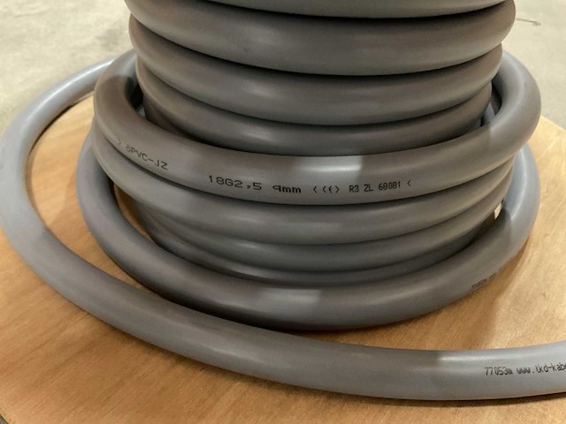 Tkd kabel öpvc-jz 18g2.5mm2 installatiedraad op haspel - afbeelding 2 van  2