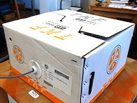 Tkf utp kabel 4x 2x 23awg eca grijs - afbeelding 1 van  5