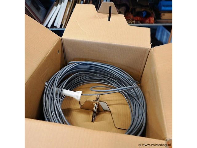 Tkf utp kabel 4x 2x 23awg eca grijs - afbeelding 3 van  5