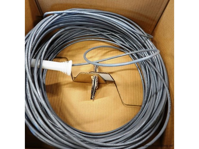 Tkf utp kabel 4x 2x 23awg eca grijs - afbeelding 4 van  5