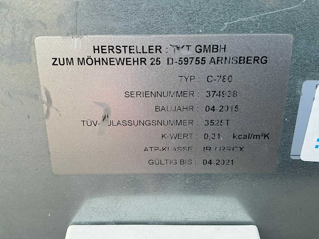 Tkt c-780 thermo koelcontainer (7x) - afbeelding 11 van  15