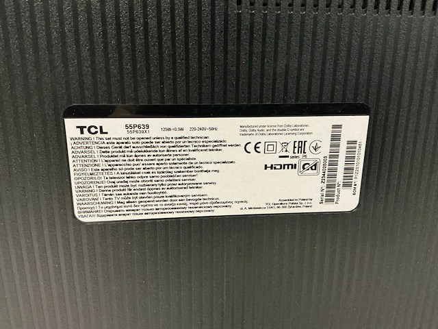 Tlc 55p639 televisie - afbeelding 7 van  7