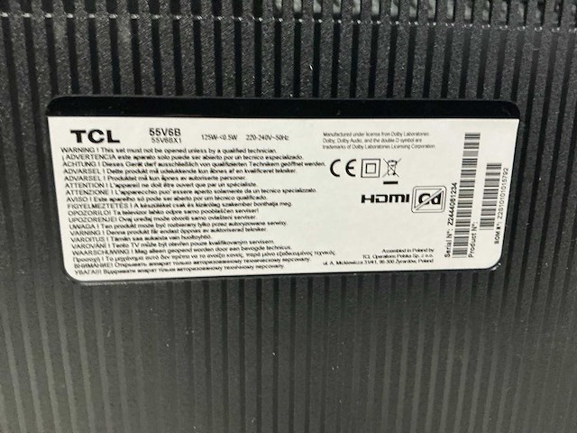 Tlc 55v6b televisie - afbeelding 6 van  6