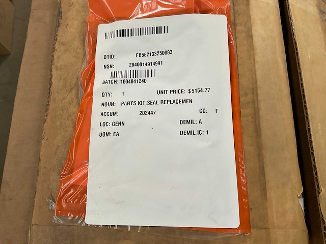 Tlc seal replacement parts kit - afbeelding 2 van  7