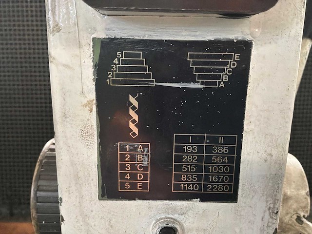 Tnw 24 super condor kolomboormachine - afbeelding 12 van  15