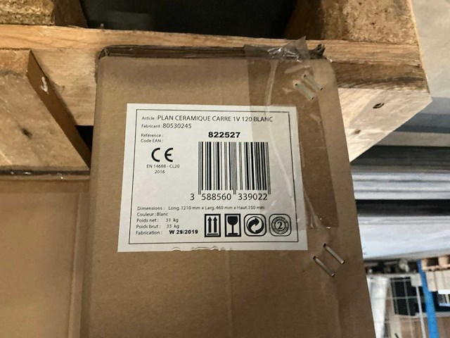 Tobi wastafel (120 cm) (5x) - afbeelding 2 van  3