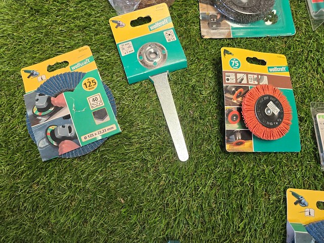 Toebehoren, bovenfrees slijpen wolfcraft, partij - afbeelding 9 van  11
