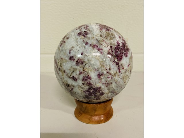 Toermalijn rood bol - afbeelding 1 van  4