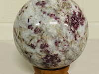 Toermalijn rood bol - afbeelding 1 van  4