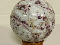 Toermalijn rood bol - afbeelding 2 van  4