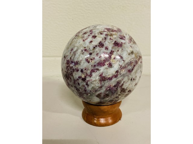 Toermalijn rood bol - afbeelding 4 van  4