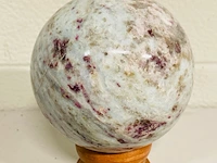 Toermalijn rood bol - afbeelding 2 van  5